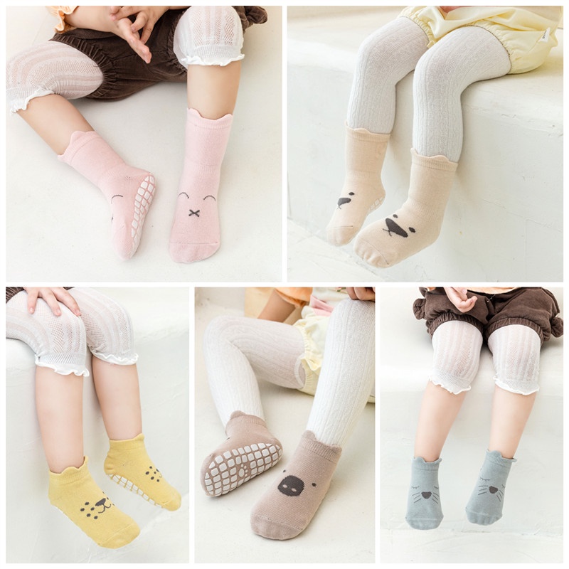 Vớ Chống Trượt Cho Trẻ Em Thích Hợp Với Sàn Nhà  [Tùy Chọn Ngắn Và Cao Và Cao - Liệu Pháp Trị Liệu Không Khí - Phù Hợp Với Trẻ Em