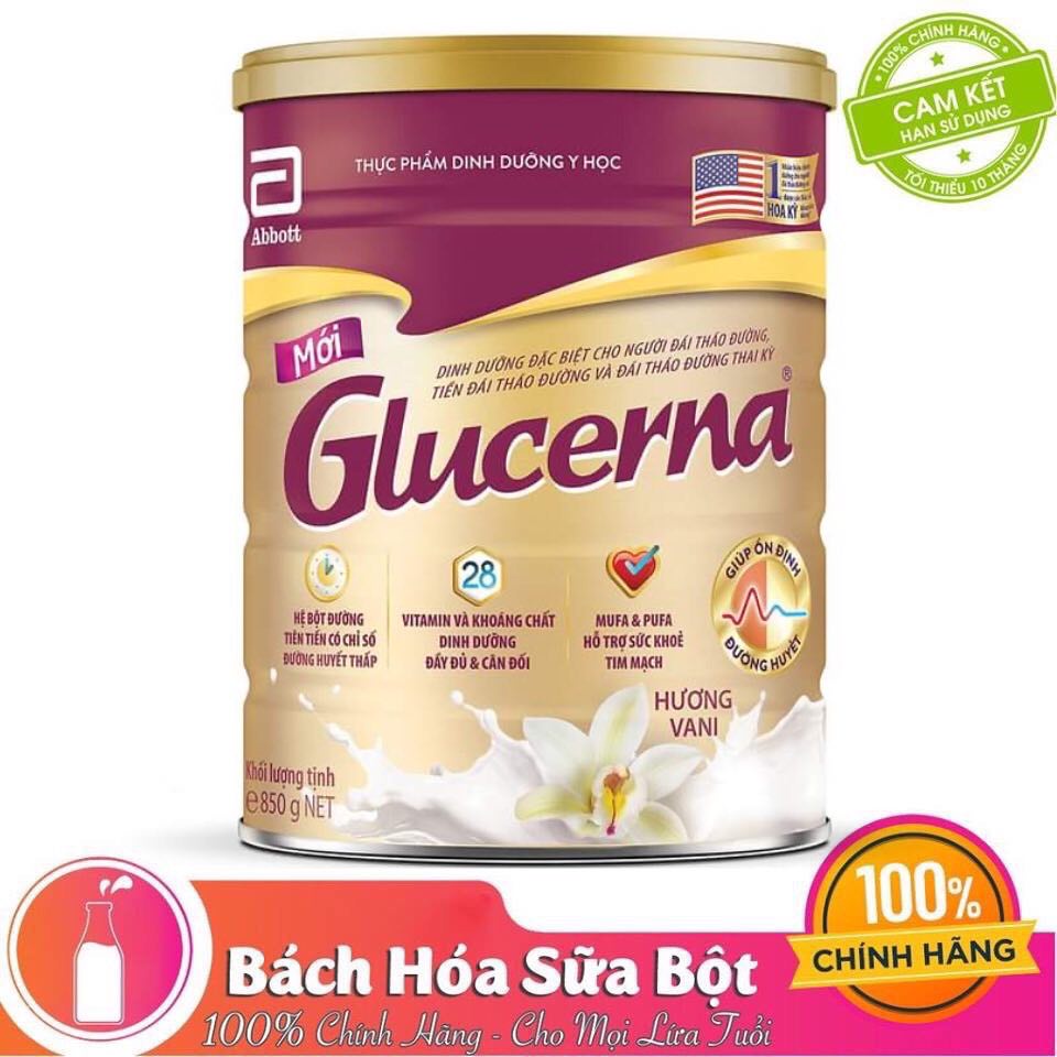 Sữa Dinh Dưỡng Glucerna Dành Cho Người Đái Tháo Đường Và Tiền Đái Tháo Đường - 400g/850g