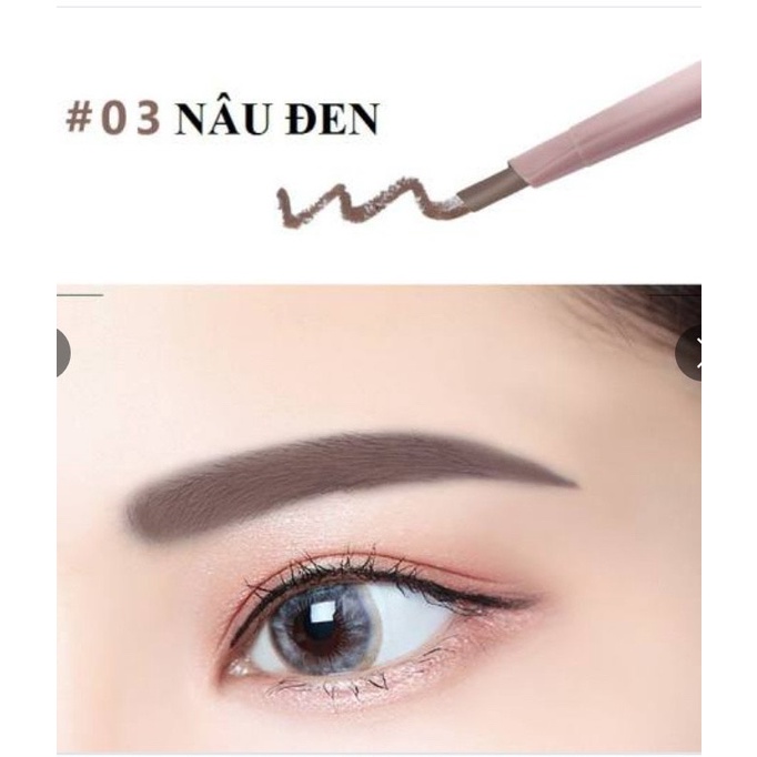 Chì kẻ mày Lameila nét thanh đậm dễ sử dụng