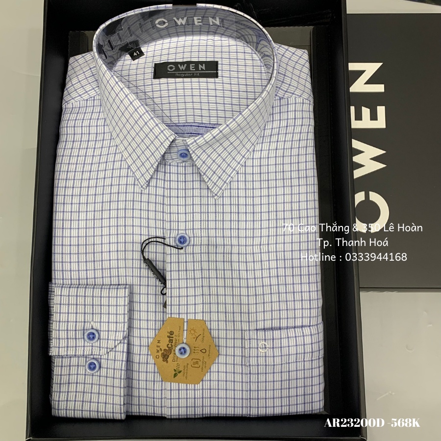 OWEN - Áo sơ mi dài tay Owen - Hàng mới về - AR23547D