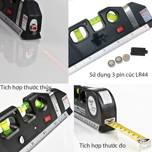 THƯỚC THỦY ĐIỆN TỬ  Thước Căn mực Laser Level Pro 3