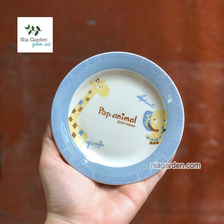 Đĩa sứ nhỏ dễ thương trang trí - GS3