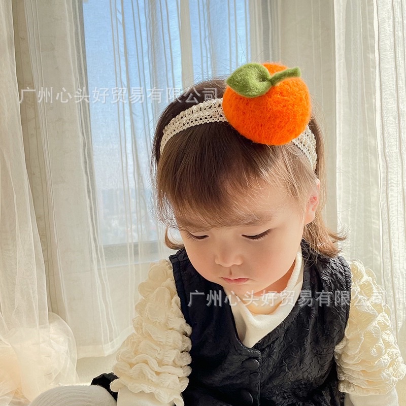 Băng đô hoa quả nổi siêu đáng yêu cho bé