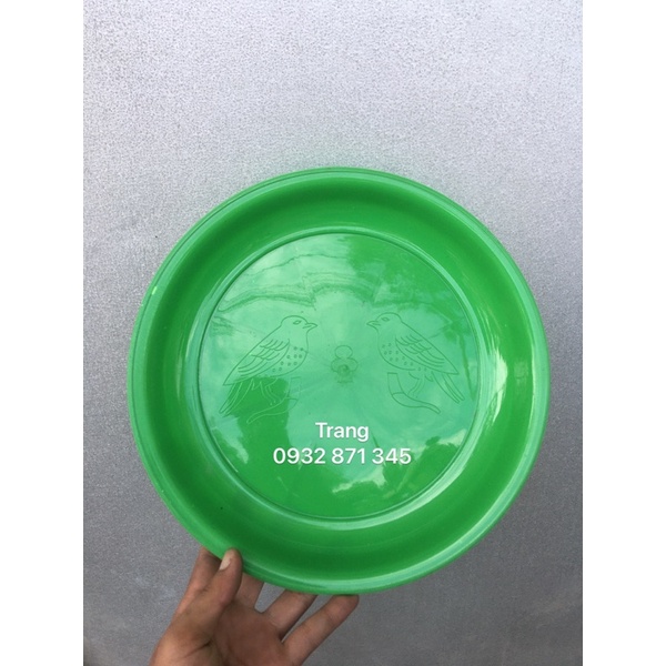 Khay hứng phân tròn cho chim / đủ size