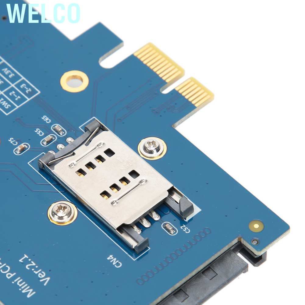 Bộ Chuyển Đổi Thẻ Sim Mini Pci-E Sang 1x