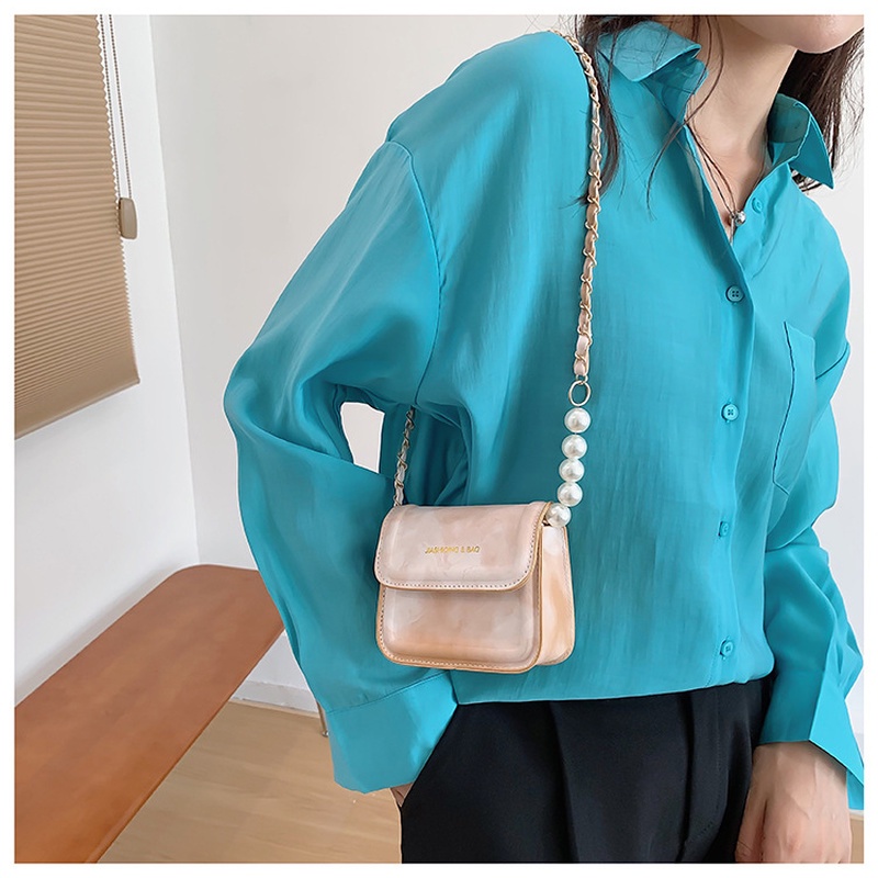 Túi Đeo Chéo Quai Xích Dáng Vuông Nhỏ NB00145 Thời Trang 2022