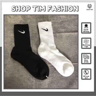 ⚡FREE SHIP⚡ Tất Vớ Nike Cổ Cao Dệt Kim Nam Nữ [Hàng Đẹp] Phong Cách Hàn Quốc.
