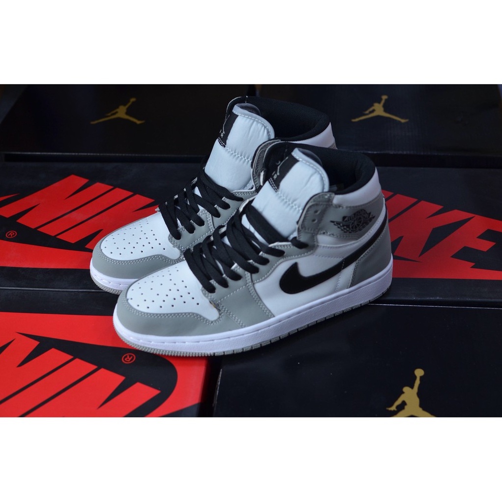 [CLIP + ẢNH THẬT] GIÀY JORDAN 1S XÁM CAO smoke grey -DRAGON STORE THỦ ĐỨC