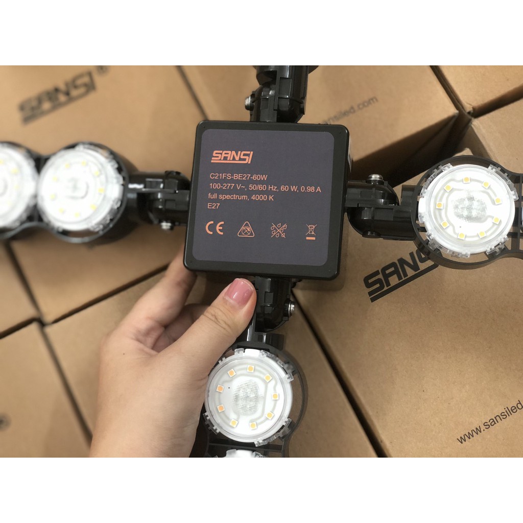 đèn led sansi quang hợp 60w