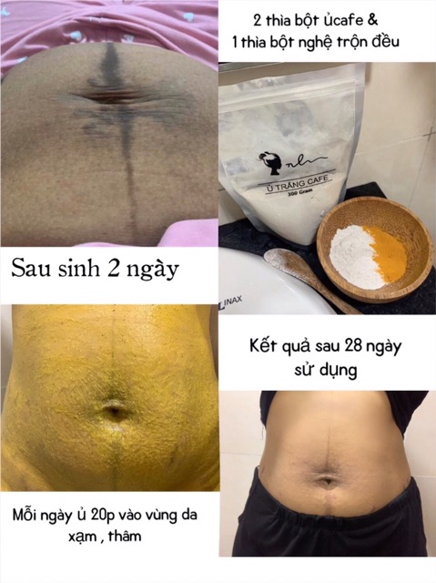 Ủ TRẮNG CAFE HANDMADE TẶNG 1 gói bột Trà Xanh Thái Nguyên 100% | BigBuy360 - bigbuy360.vn