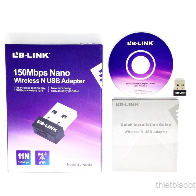 Bộ thu sóng - USB wifi LB-LINK BL-WN151 | BigBuy360 - bigbuy360.vn