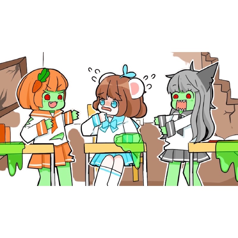 Sticker hero team minecraft 30-60 hình ép lụa khác nhau / hình dán Hẻo team Minecraft