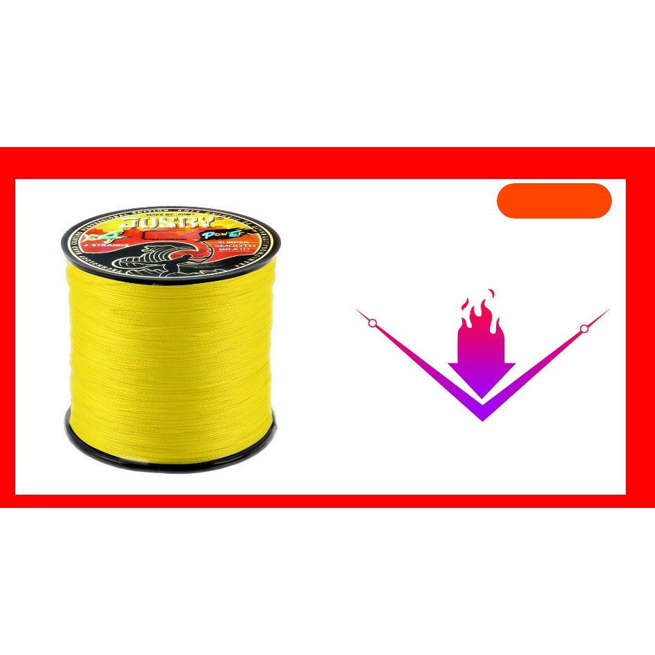 Tali Set 4 Cuộn Dây Câu Cá Bện 8 Sợi 1000m 500m 300m 200m
