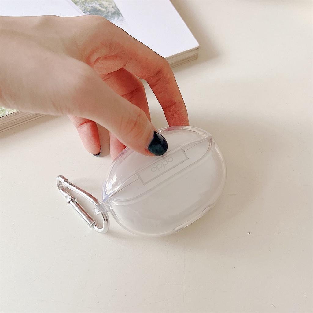 Vỏ Bảo Vệ Hộp Sạc Tai Nghe Không Dây OPPO Enco Air 2 Pro TWS Bằng TPU Mềm Trong Suốt