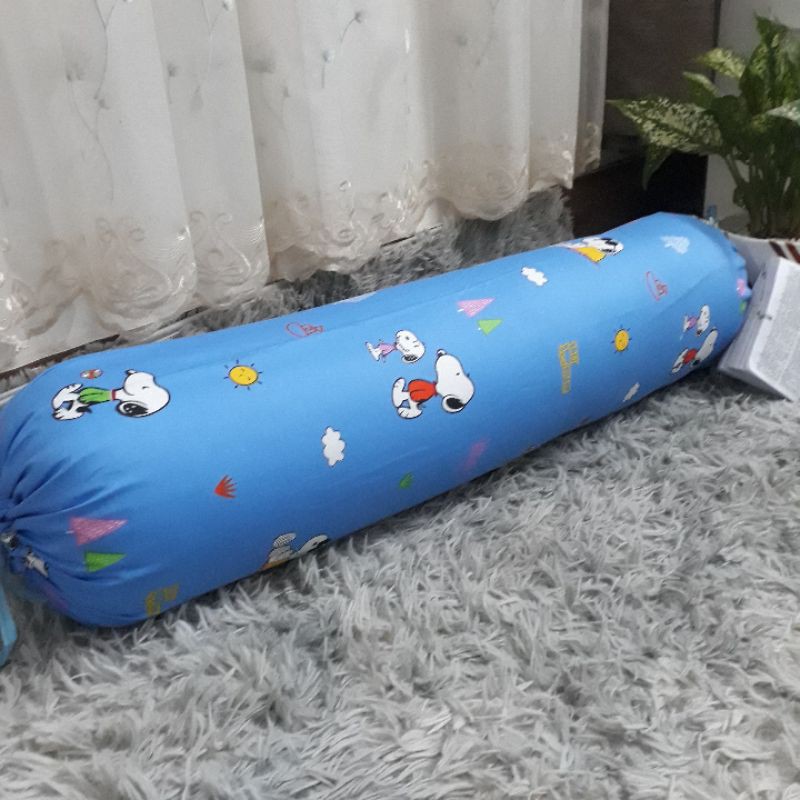 Gối ôm dài người lớn, vải cotton 100%,ruột bông gòn cao cấp, kích thước 35cm×95cm màu đẹp