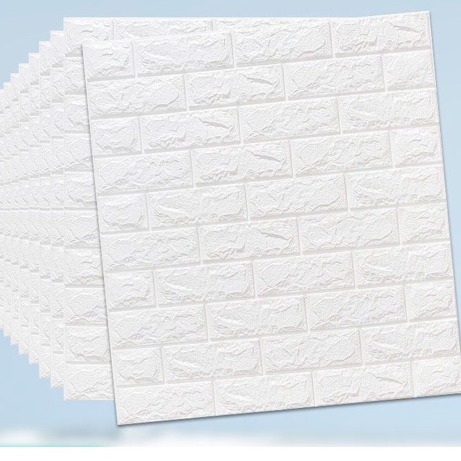 Xốp dán tường giả gạch 3D Giấy dán tường xốp chống thấm nước chống ẩm hiệu ứng 3D trang trí nhà cửa đẹp phong cách | BigBuy360 - bigbuy360.vn