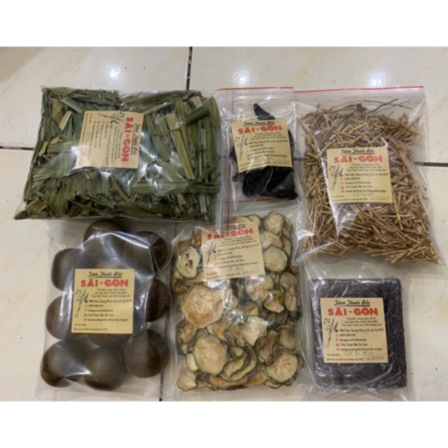 Nguyên Liệu Sâm Bí Đao - Set Nấu 50 Lít ( Tặng kèm hạt chia)