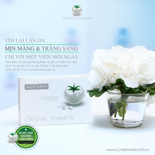 Viên Trắng da Crytal Tomato đến từ Mỹ