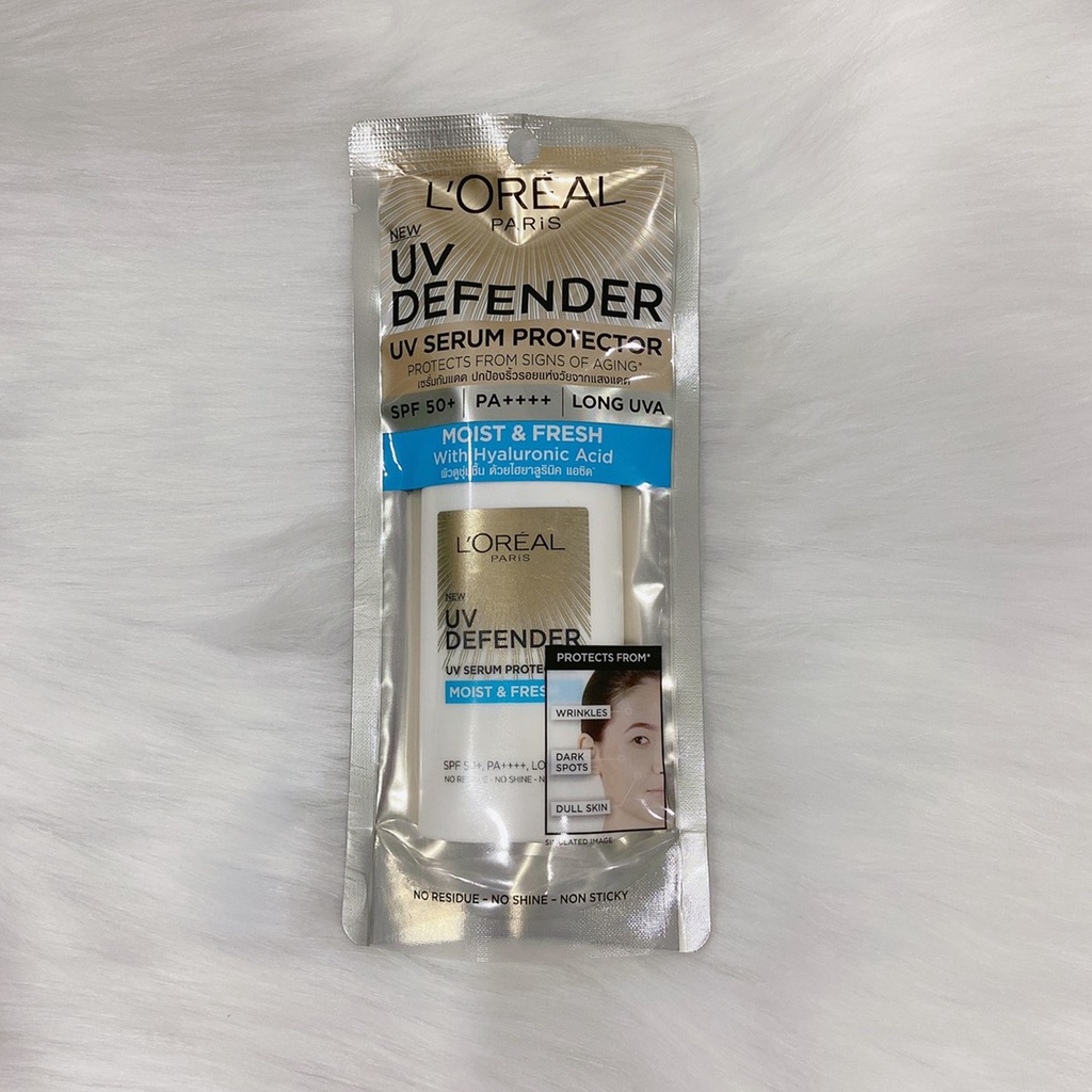 Kem Chống Nắng Bảo Vệ Da, Chống Lão Hóa L'Oreal Paris UV Defender Serum Protector SPF50+ PA++++ 50ml
