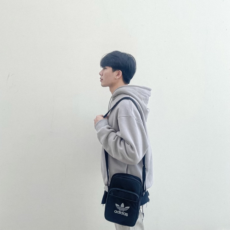 Túi Đeo Chéo ADIDAS, NIKE, MLB NY Vintage Đen Mini Bag Black thời trang siêu đẹp, full tag