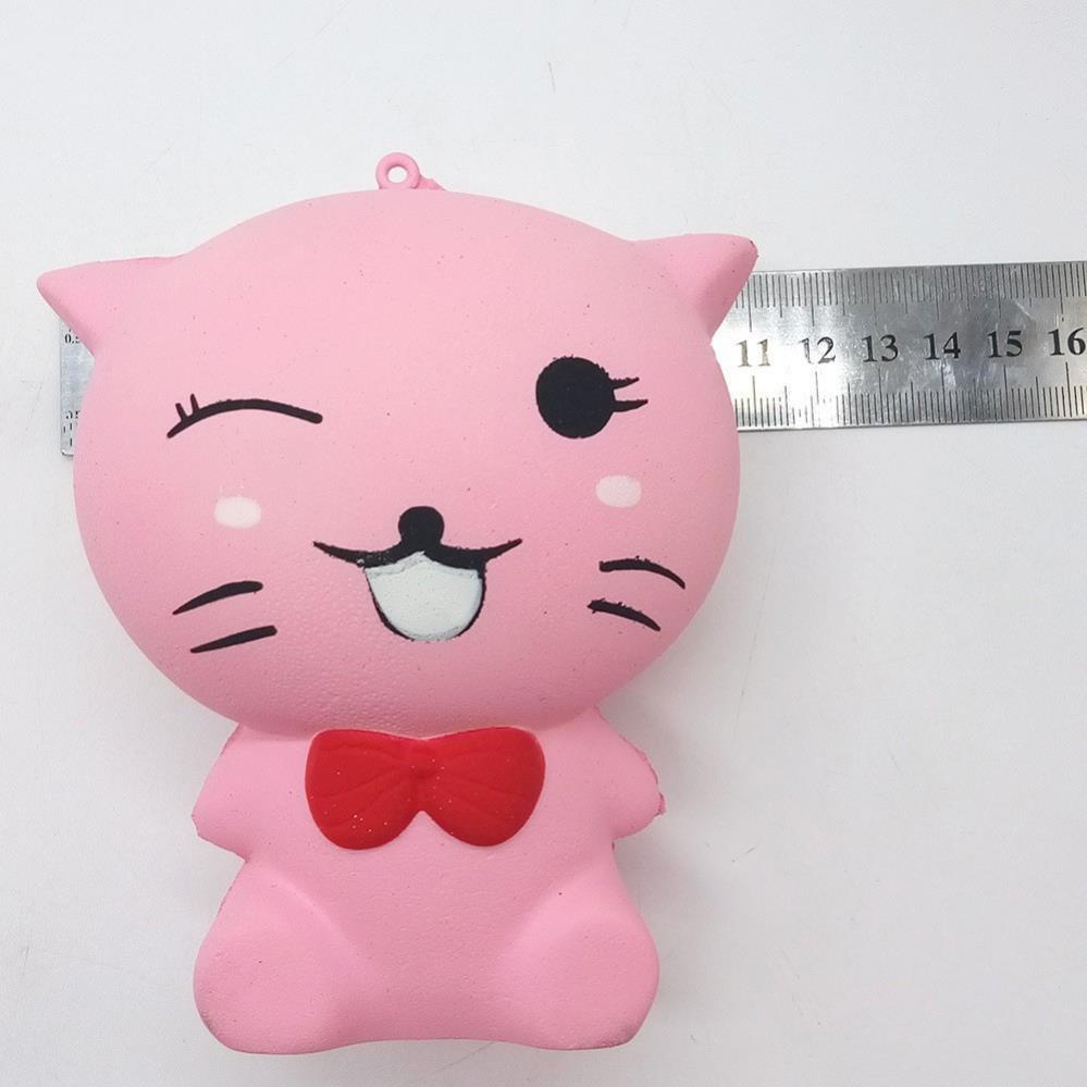 squishy MÈO ĐEO NƠ