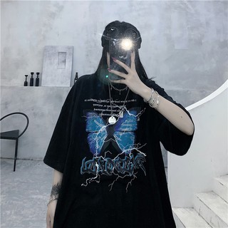 (SẴN+VIDEO ẢNH THẬT) Áo thun ulzzang UNISEX in hình bướm trend 2020