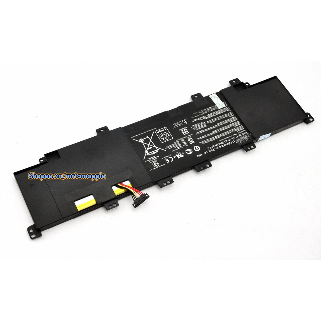 (BATTERY) PIN LAPTOP ASUS X402 (C31-X402) - VivoBook S300 S300C S300CA S300E S400 S400C S400CA X402 X402C X402C