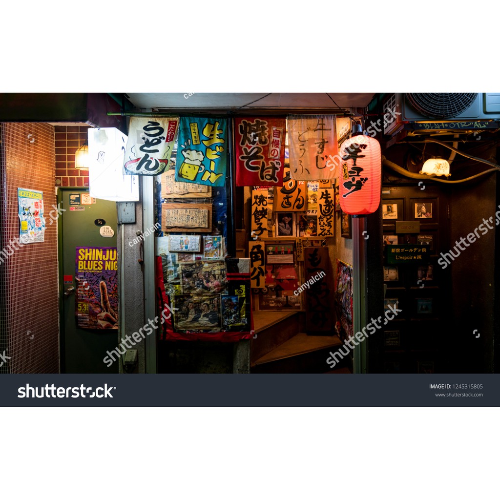 Tranh lụa 3d Đường Phố Nhật Bản ĐPNB-12