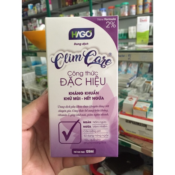 Dung dịch vệ sinh phụ nữ Clim Care