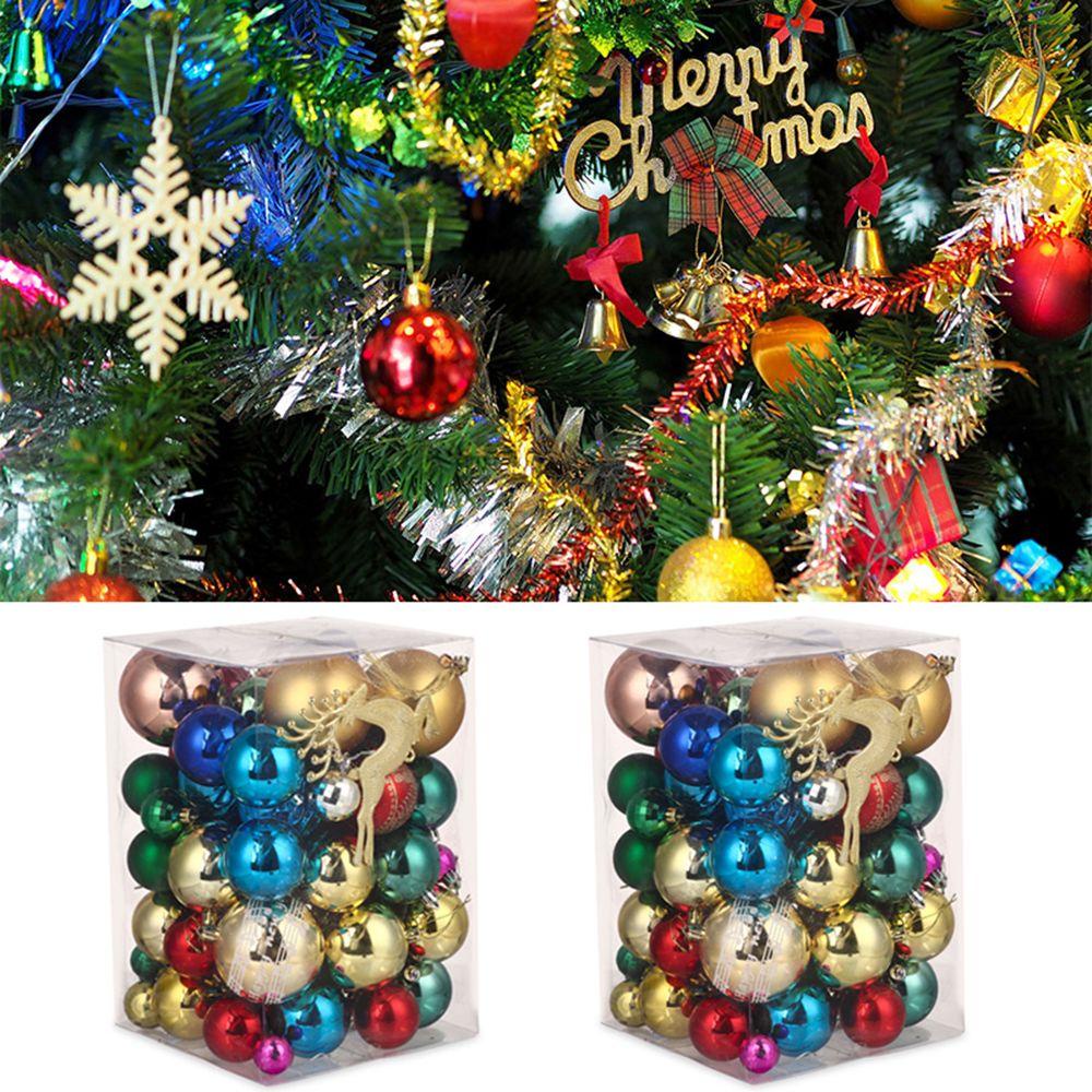 Set 60-70 Quả Châu Trang Trí Giáng Sinh