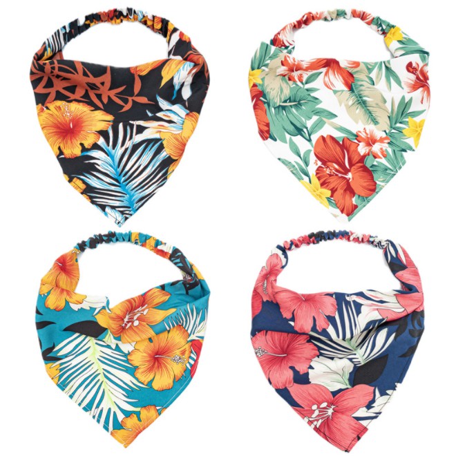 Khăn Quàng Cổ Họa Tiết Hoa Xinh Xắn Dành Cho Nữ