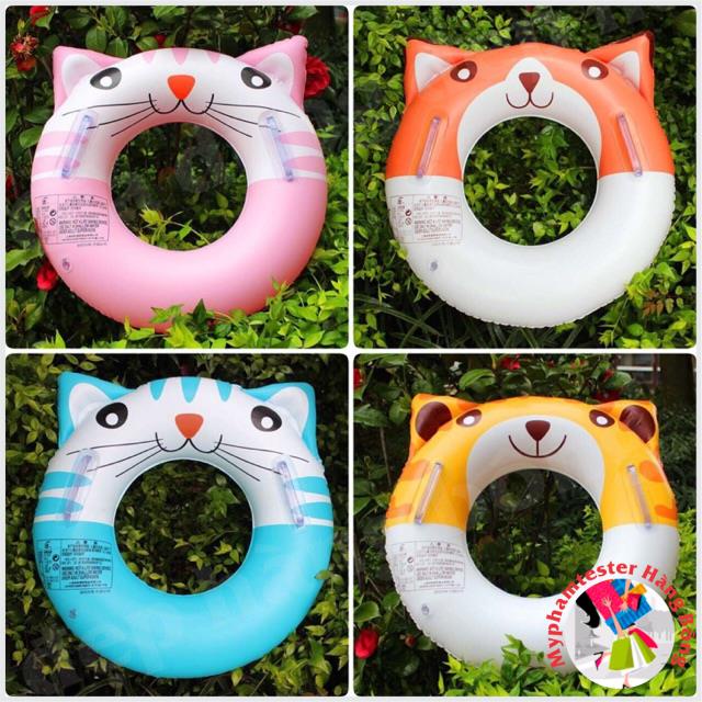 Phao tròn hình mèo size 60, 70 cm