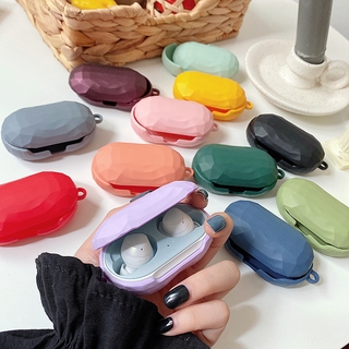 Ốp lưng hình thoi màu trơn Samsung Galaxy Buds / Buds Plus Buds Cover Tai nghe chống bụi Vỏ cứng bảo vệ PC