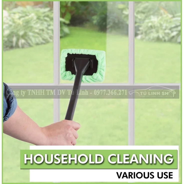 Dụng cụ lau kính, gương ô tô và trong nhà không để lại vết, không gây xước kính