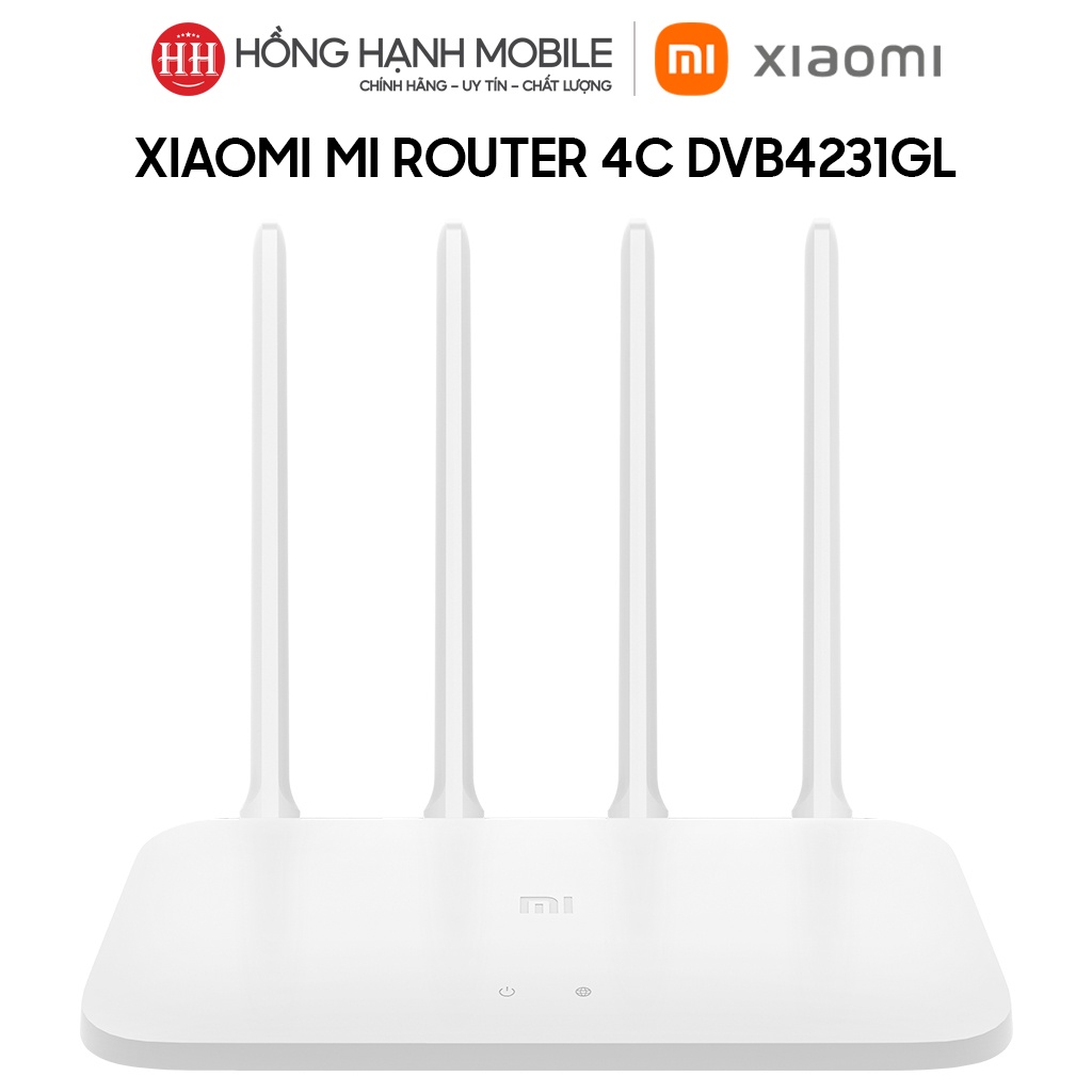 Thiết Bị Mở Rộng Sóng Wifi Không Dây Xiaomi Mi Router 4C DVB4231GL - Hàng Chính Hãng