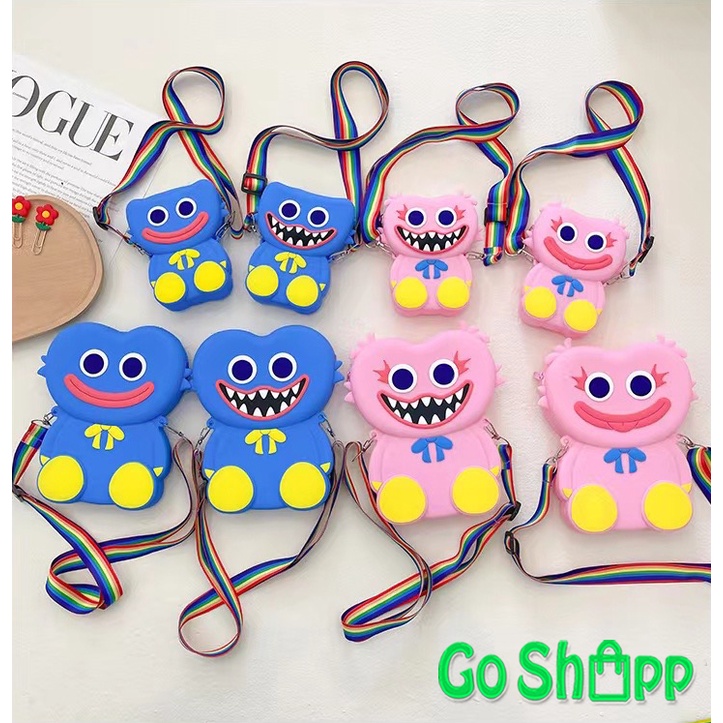 Poppy Poppy Playtime Đồ Chơi Wuggy Kissy Missy Bag - Túi Đeo Nhân Vật Pop It Nhập Khẩu Mới Nhất - Pop It Fidget (JL13)