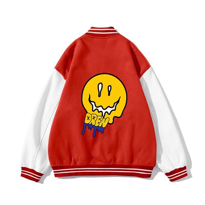 FREE SHIP ÁO KHOÁC BOMBER NAM NUEX PHỐI HỌA TIẾT  MẶT CƯỜI THỜI TRANG BIG SIZE CO SIZE DƯỚI 100 KG VALENTINA SHOP