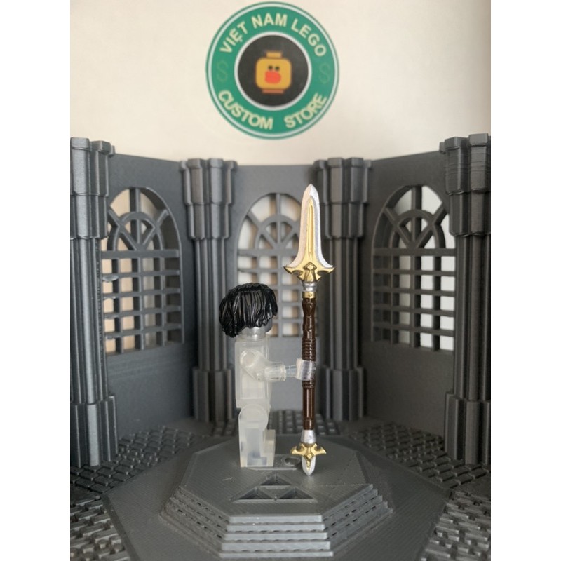 No 10. Phụ kiện thương hắc ám cho minifigures minifigures