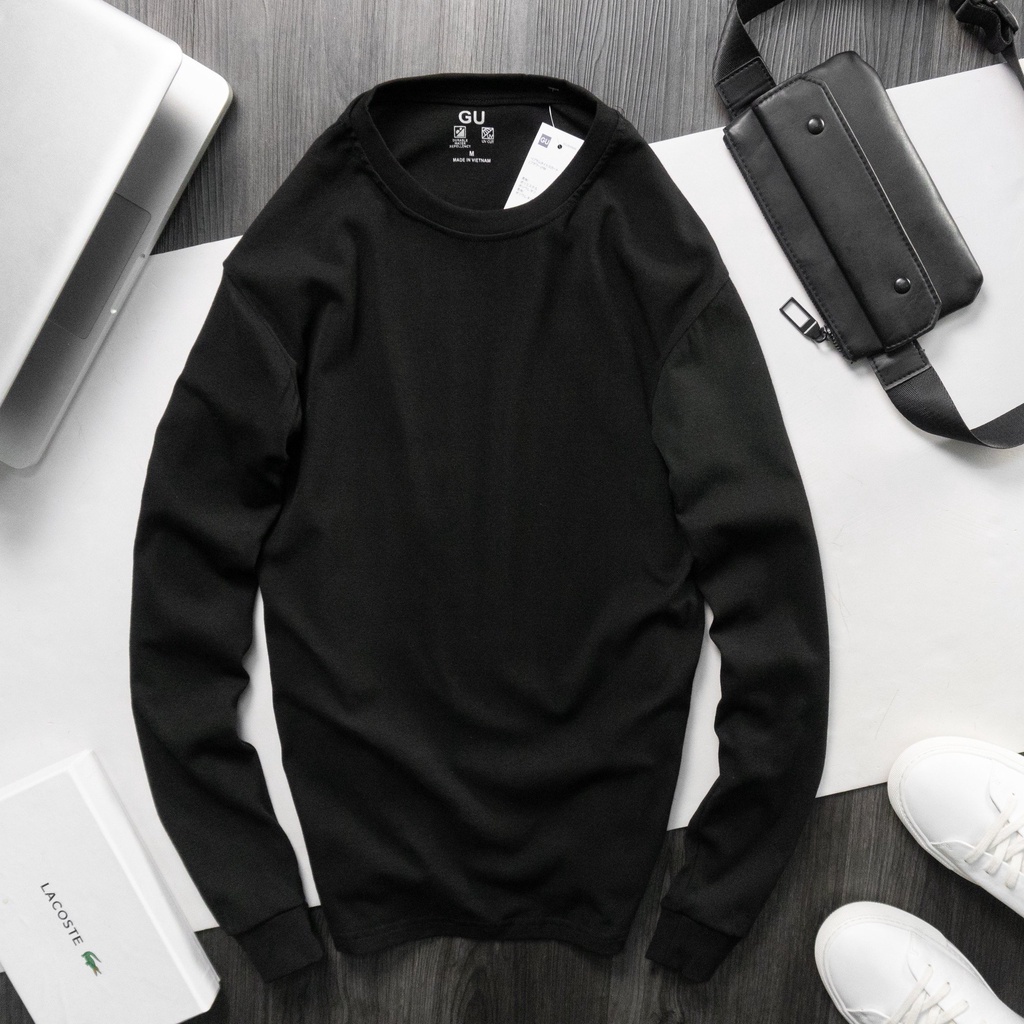 Áo Thun Giữ Nhiệt GU Hàng Xuất - Vải Cotton Mềm Xịn | BigBuy360 - bigbuy360.vn