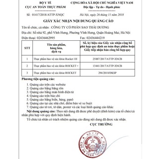 Thực phẩm chức năng Rocket+