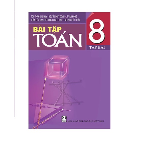 Sách- Bài tập Toán lớp 8 tập 2+ 1 nhãn