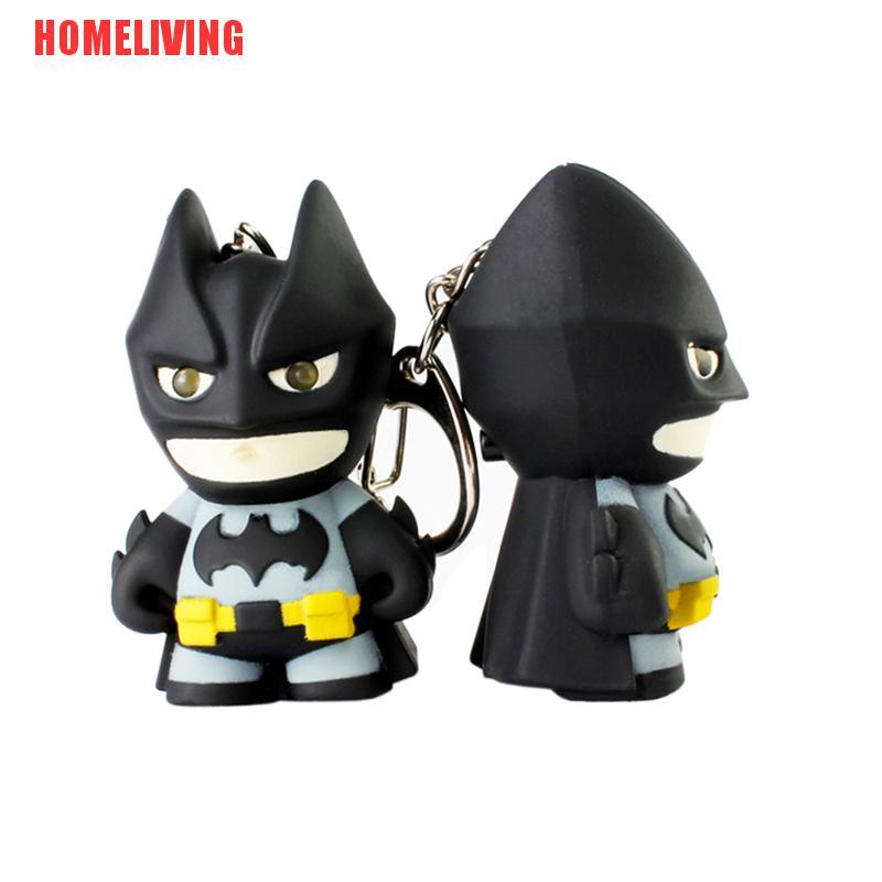 [HOMELIVING] Móc Khóa Hình Batman Có Đèn Led Và Âm Thanh