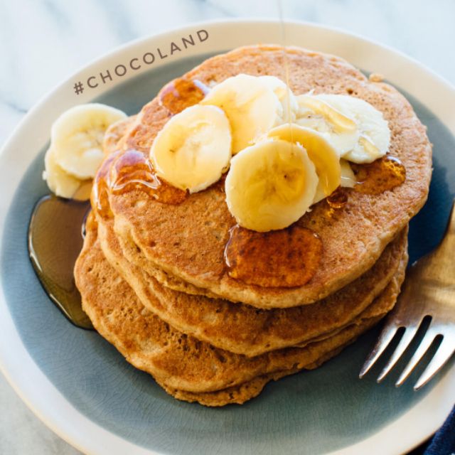 Bột Pancake Nguyên Cám Mix Sẵn Tiện Lợi (Kèm công thức cách làm)