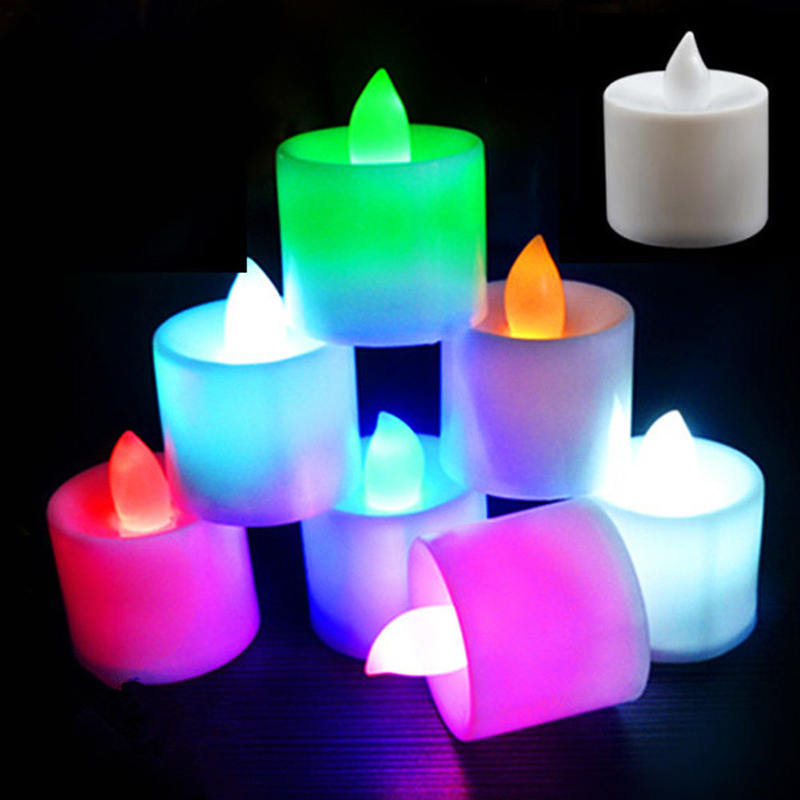 Đèn LED Hình Ngọn Lửa Nhiều Màu Sắc Sáng Tạo Dùng Để Trang Trí Tiệc Cưới/Sinh Nhật