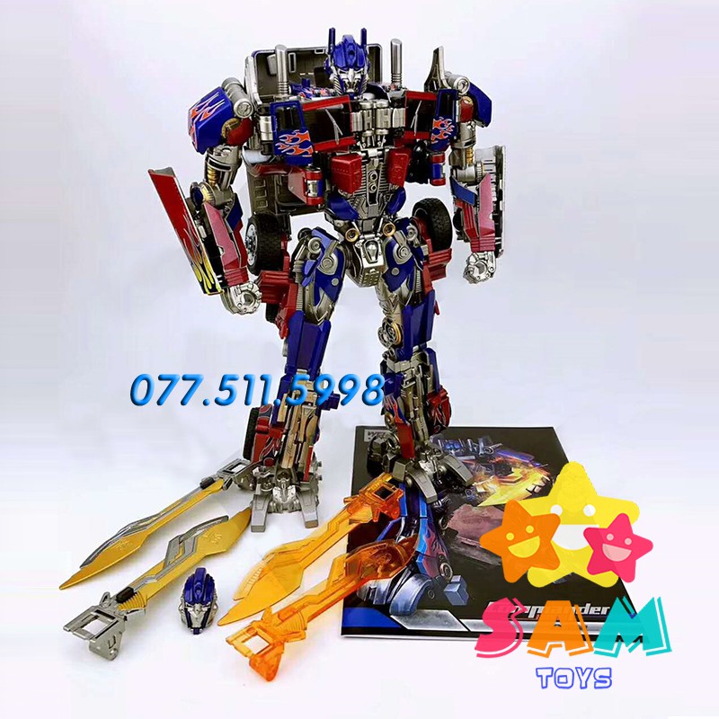 Mô hình Robot Transformer OPTIMUS SS05 cao cấp, đẹp mắt, món quà tuyệt vời dành cho bé.