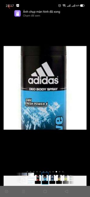 Xịt khử mùi toàn thân Adidas Neo Body Spray 150ml
