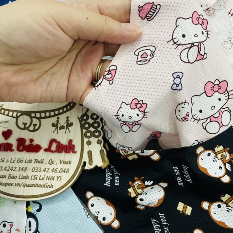 [Mã 12FASHIONSALE1 giảm 10K đơn 50K] (FORM TO) Quần Lọt Khe su thông hơi hoạt hình cute Hoạ Tiết dễ thương | BigBuy360 - bigbuy360.vn