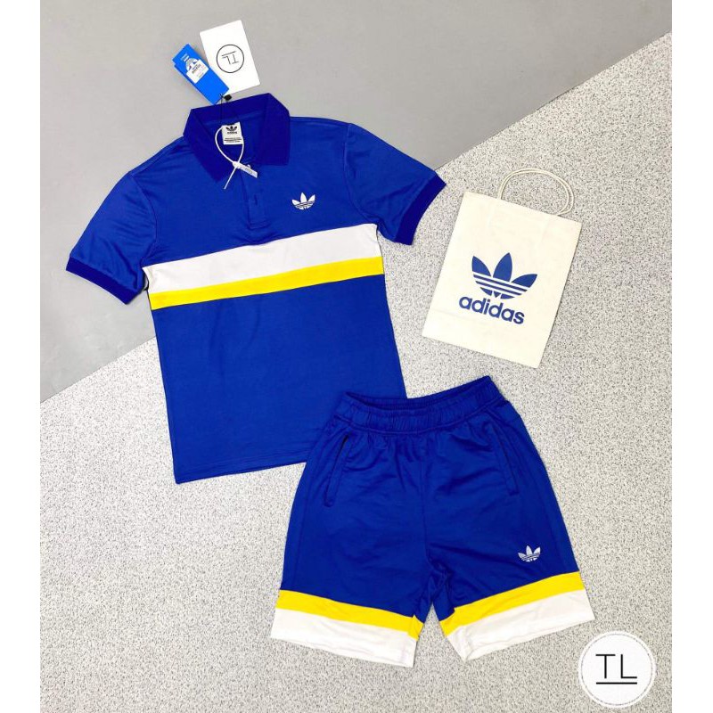 Set quần áo polo ngắn thời trang nam ADIDAS | BigBuy360 - bigbuy360.vn