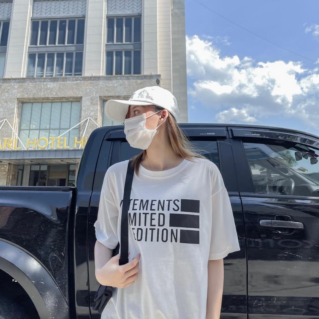 Áo thun nữ Vetement 3158 5545 form rộng cổ tròn 2 màu 1969storehue