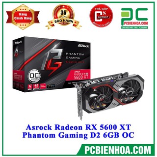 VGA CARD RADEON RX 5600 XT PHANTOM GAMING D2 6GB OC CHÍNH HÃNG